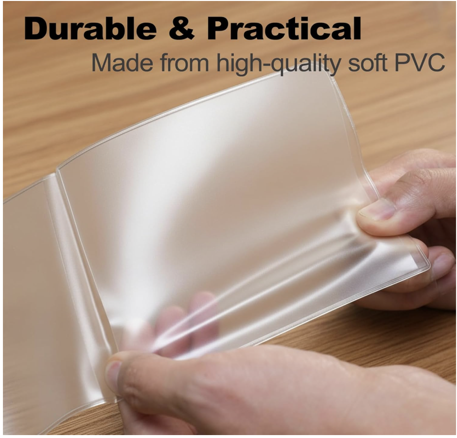 Matte Clear Mahjong Card Sleeves - 4 Pack - Image 3