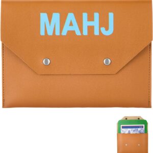 Leather Mahjong Card Clutch Holder product image