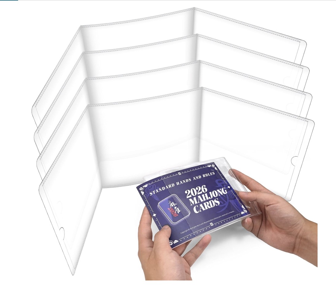 Mahjjoy card sleeve bundle with protective sleeves