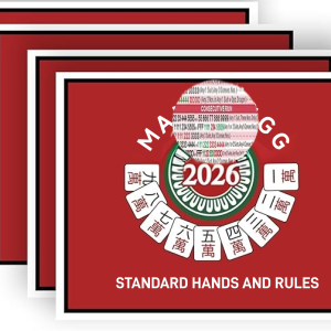 Mahjjoy original 2026 American Mahjong large print card