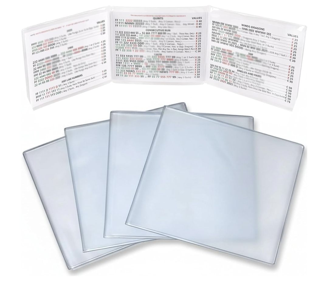 Mahjjoy 2026 Mahjong card gift bundle with sleeves