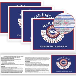 Mahjjoy original 2026 American Mahjong standard card
